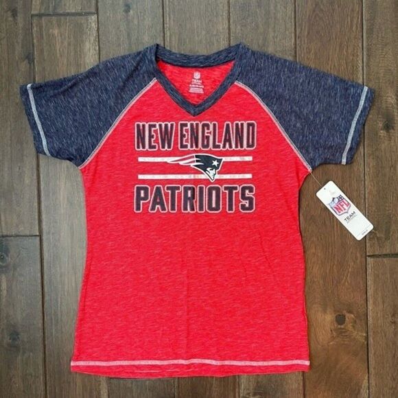 NFL New England Patriots Tee Girls XL 14/16 NWT - Picture 1 of 5